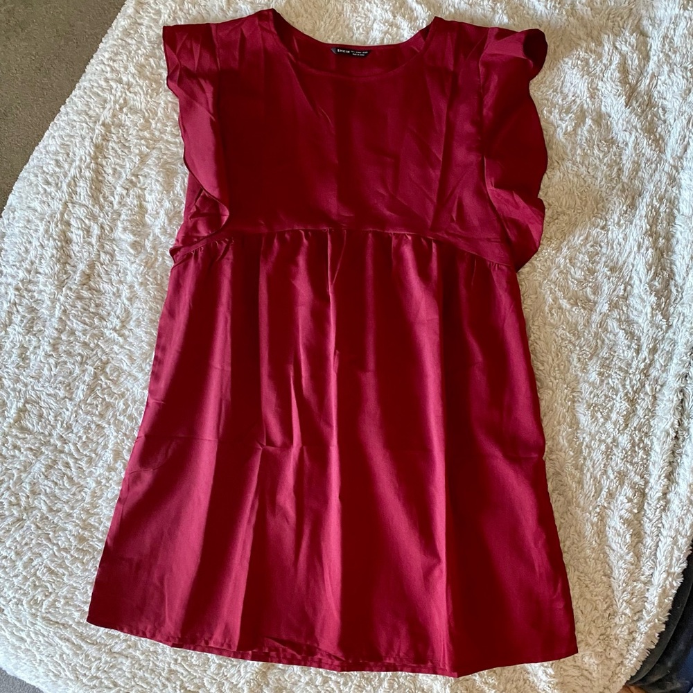 Maroon Dress
